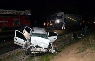 Tokat'ta trafik kazası: 2 polis memuru yaşamını...