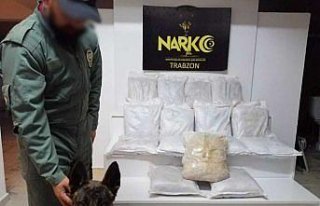 Trabzon'da tuz çuvallarında uyuşturucu sevkiyatı