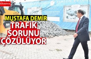 TRAFİK SORUNU ÇÖZÜLÜYOR