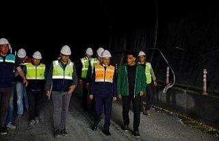 Yeni Zigana Tüneli'nde yüzde 60'a yaklaşıldı