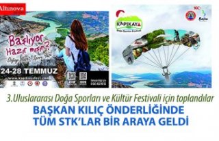 3.Uluslararası Doğa Sporları ve Kültür Festivali...