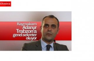 Ahmet Adanur Trabzon'a atandı