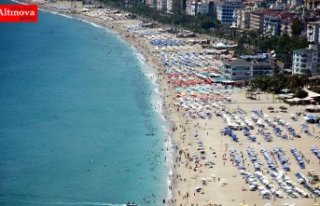 Antalya nüfusunun iki katı turist ağırladı