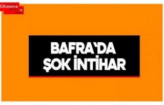 Bafra'da intihar