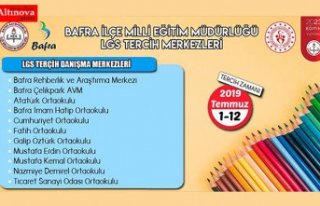 Bafra ilçe Milli Eğitim Müdürlüğü LGS Tercih...