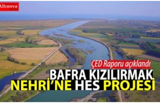 BAFRA KIZILIRMAK NEHRİ’NE HES PROJESİ