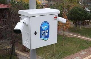 Eyüpsultan'da 9 parka 17 güvenlik kamerası takıldı