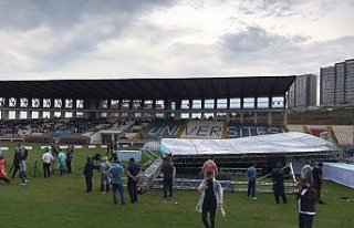 Karabük'te sağanak ve fırtına