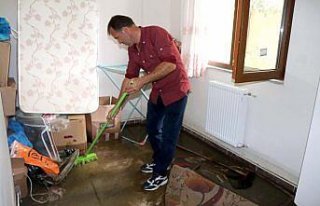 Ordu'da sağanak etkili oldu