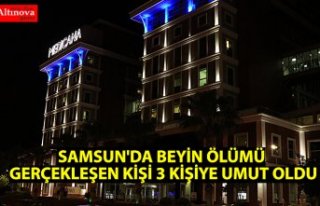 SAMSUN'DA BEYİN ÖLÜMÜ GERÇEKLEŞEN KİŞİ...