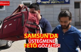 Samsun'da bir askere FETÖ'den gözaltı