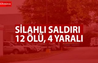Silahlı saldırı: 12 ölü, 4 yaralı