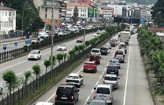 Tatilciler dönüş yolunda