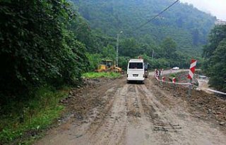 Trabzon'daki sağanak