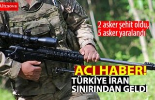 Türkiye-İran sınırında çatışma: 2 asker şehit