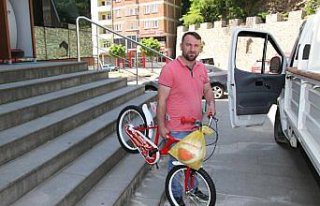 Yağlıdere Belediyesinden bisiklet kampanyası