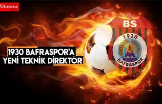1930 BAFRASPOR'A YENİ TEKNİK DİREKTÖR