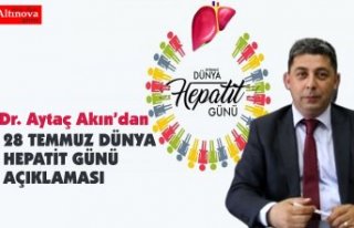 28 Temmuz Dünya Hepatit Günü