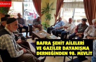 BAFRA ŞEHİT AİLELERİ VE GAZİLER DAYANIŞMA DERNEĞİNDEN...
