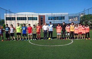 Bafra'da futbol turnuvası başladı