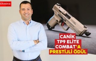 Canik TP9 Elite Combat'a prestijli ödül