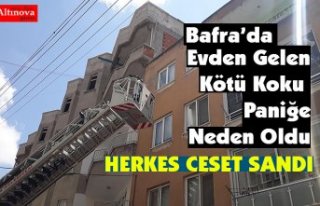 Evden Gelen Kötü Koku Paniğe Neden Oldu