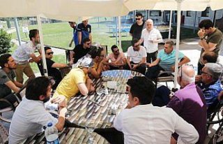 Fenerbahçeli futbolcular, mangal partisinde buluştu