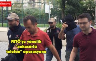 FETÖ'ye yönelik "ankesörlü telefon"...