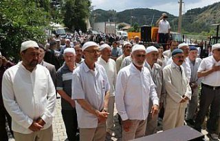 Kaymakamlar Kaya ile Atış esnaf duasına katıldı