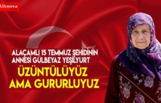 Kızının vatana sahip çıkmasının gururunu taşıyor