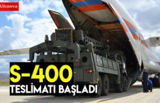 S-400 teslimatı başladı