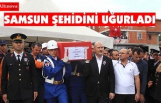 Şehit Binbaşı Zafer Akkuş son yolculuğuna uğurlandı