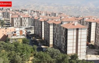 Teröristler yıktı, devlet sıcak yuvaya kavuşturdu