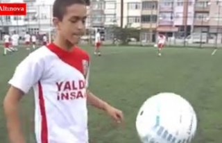 TOP CAMBAZI EMİRHAN' DAN NEFİS GÖSTERİ!