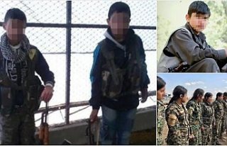 YPG/PKK çocukları savaşçı, okulları mühimmat...