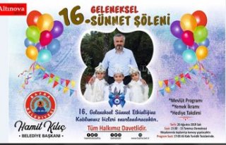 16. GELENEKSEL SÜNNET ŞÖLENİ