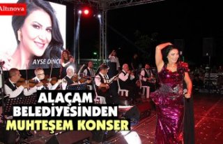 ALAÇAM BELEDİYESİNDEN MUHTEŞEM KONSER