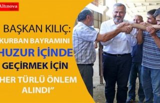 BAFRA BELEDİYESİ'NDEN BAYRAM TEDBİRLERİ