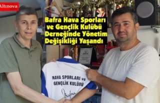 Bafra Hava Sporları ve Gençlik Kulübü Derneğinde...
