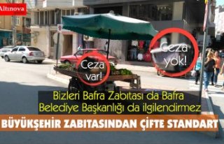 BÜYÜKŞEHİR ZABITASINDAN ÇİFTE STANDART