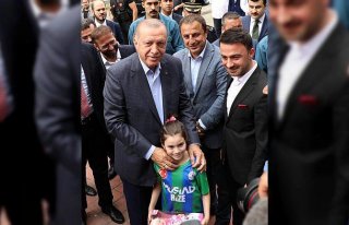 Cumhurbaşkanı Erdoğan Güneysu'da