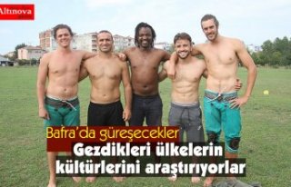 Gezdikleri ülkelerin kültürlerini araştırıyorlar