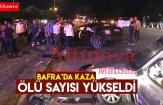 LENGERLİ KAVŞAĞINDA KAZA 2 ÖLÜ 2 YARALI