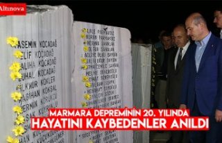 Marmara Depreminin 20. yılında hayatını kaybedenler...
