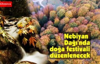 Nebiyan Dağı'nda doğa festivali düzenlenecek