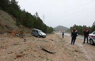 Otomobil takla attı: 1 yaralı