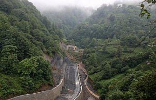 Rize'de heyelan