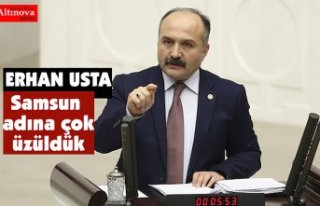 Samsun adına çok üzüldük