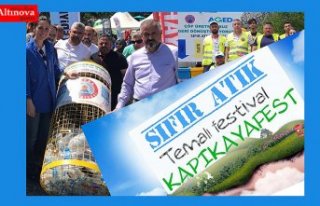 SIFIR ATIK PROJESİ KAPIKAYAFEST'TE DAMGA VURDU