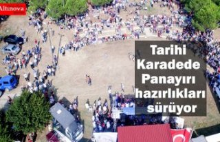 Tarihi Karadede Panayırı hazırlıkları sürüyor